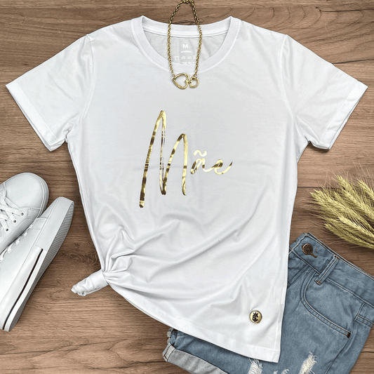 Camiseta Feminina Branca Mãe